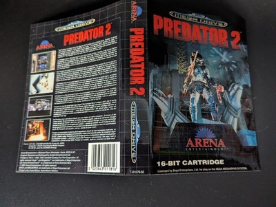 Predator 2 - Sega Mega Drive - nur Cover