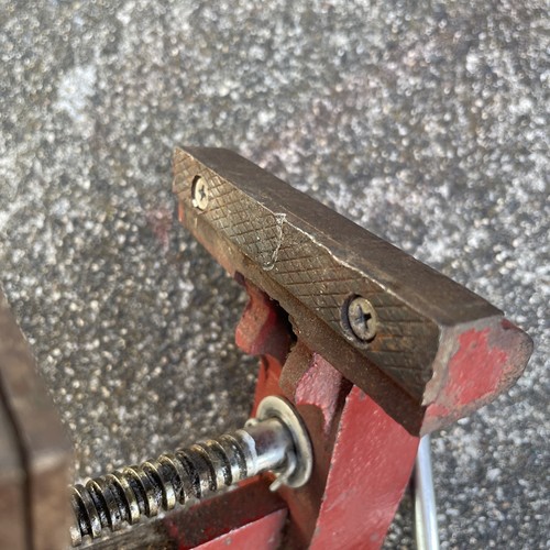 Vintage Wilton 3 1/2 Inch Swivel Bench Vise with Anvil & Pipe Jaws - Picture 16 of 22