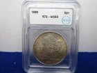 1889 S$1 MS63 Morgan Silver Dollar