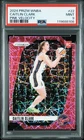 2024 PANINI PRIZM WNBA #22 CAITLIN CLARK PINK VELOCITY RC /79 PSA 9