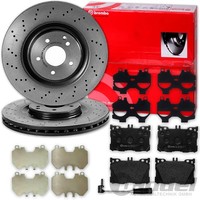 Brembo Bremsscheiben 360Mm + BelÄGe Vorne FüR Mercedes C-KLASSE W205 S205 A/C205