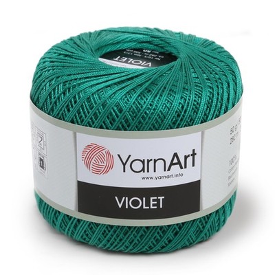Yarnart Violet Lace Thread 100 Cotton For Doilies Summer Projects 6334