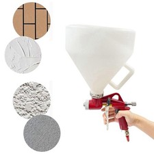 Air Texture Tool 1.58 Gallon Drywall Wall Painting Sprayer With 3