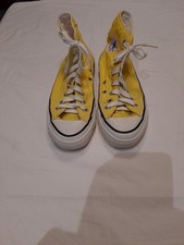 Converse All Star Chuck Taylor High Top Men's Size 6 1/2 * Made in USA * Yellow