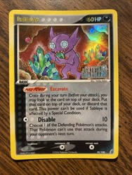 Sableye 10/100 EX Crystal Guardians