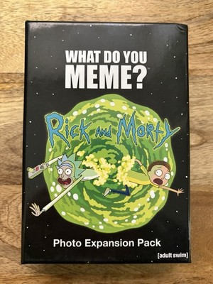 Rick & Morty - What Do You Meme? Photo Expansion Pack (Complete) Used in Good 