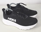 Hoka One One Womens ARAHI 8 Black White Running Sneakers Sz 9D WIDE
