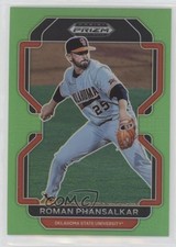 2022 Panini Prizm Draft Picks Lime Green 38/75 Roman Phansalkar #PDP208 0q1p