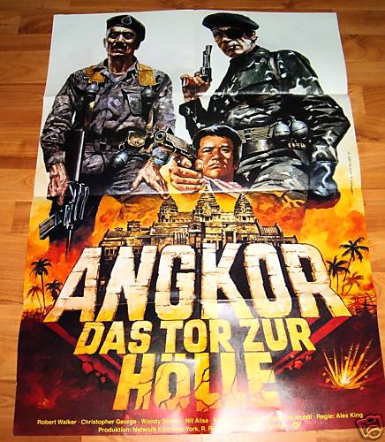 Woody Strode ANGKOR TOR ZUR HÖLLE Peltzer Plakat - Picture 1 of 1