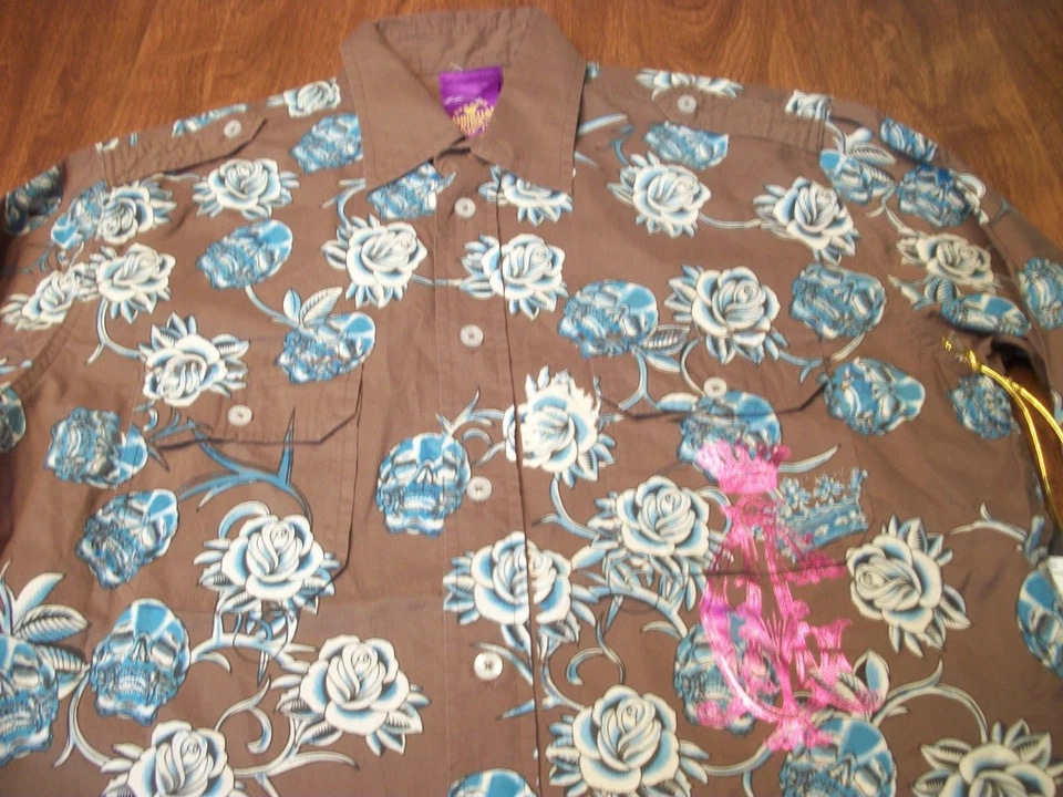 CHRISTIAN AUDIGIER KIDS Nuevo Con Etiquetas $143 Juvenil Camisa de Vestir Manga Larga Polo 8 10 12 Foto 2 de 4