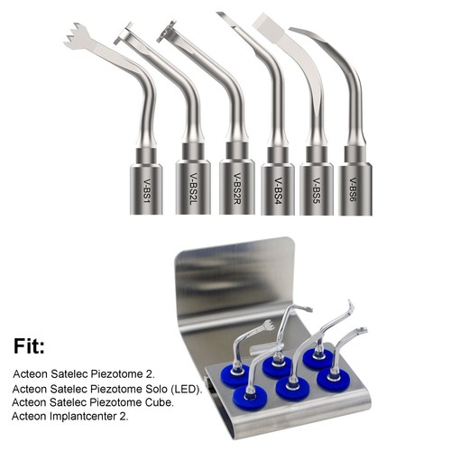Dental ACTEON Piezotome 2 Cube Ultrasonic Surgery Tips Satelec Piezo Scaler Tips - Picture 3 of 324