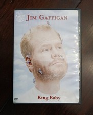 King Baby (DVD, 2009) Jim Gaffigan Used Stand Up Comedy Special Fast Shipping 🎤