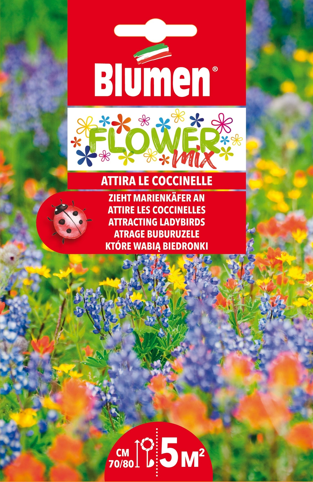 Blumenmischung Samen MARIENKÄFER Insekten Duftende Blumen Wiese