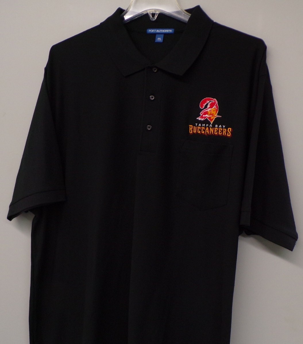 Tampa Bay Buccaneers Old Logo Embroidered Mens Pocket Polo XS-6XL