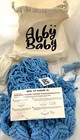 60" Stuffed Animal Corner Storage Hammock with LED Lights Blue