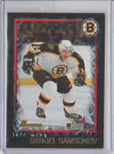 2001-02 Bowman YoungStars #106 Sergei Samsonov Boston Bruins