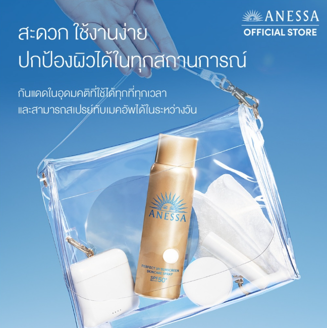 Anessa Perfect UV Sunscreen Skincare Spray NA SPF50+ PA++++ 60g