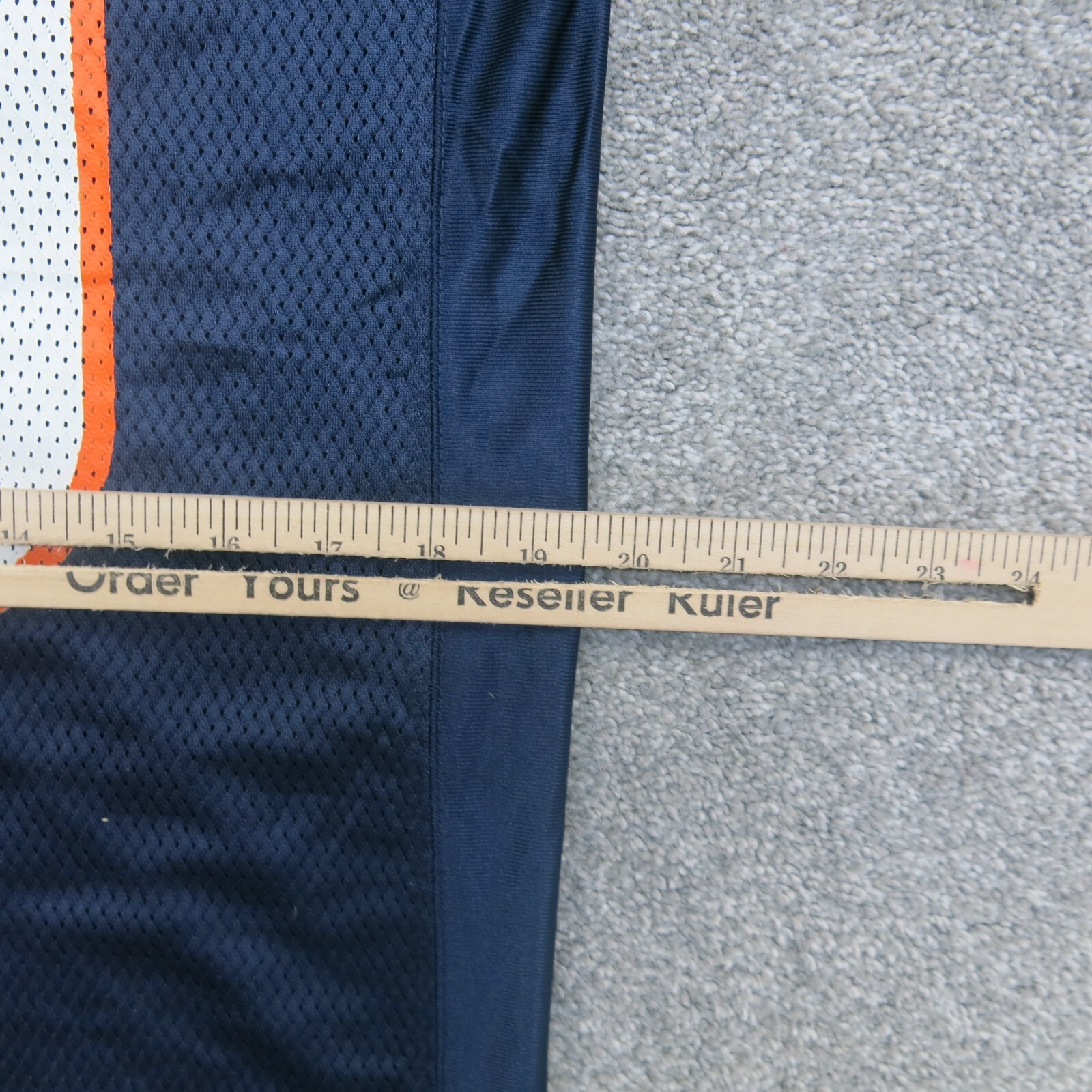 Reebok on Field Men NFL Equipment Chicago Bear Julius Peppers #90 T Shirt Blue S - Picture 4 of 7