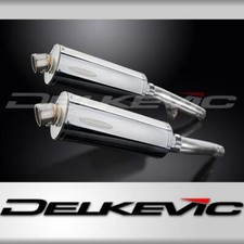 YAMAHA FJ1200 ABS 3XW 1991-1996 350mm OVAL STAINLESS BSAU SILENCER EXHAUST KIT