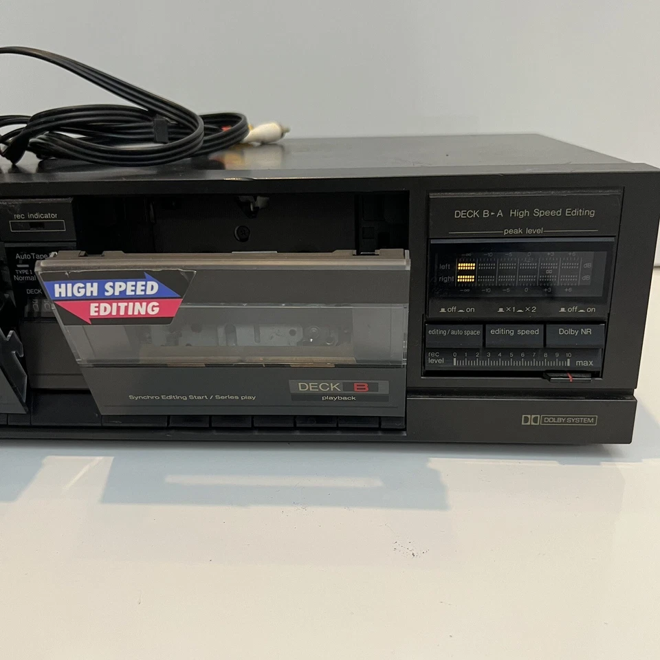 Technics RS-T130 стерео кассетная дека Hi-Fi отдельный магнитофон рекордер (ЧИТАТЬ) - Изображение 3 из 4