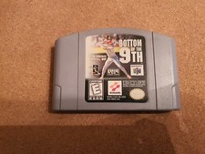 Bottom of the 9th Baseball Nintendo 64 N64 Original Authentic Tested Working 1