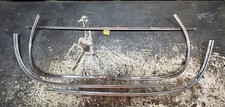 1955 - 1956 Cadillac Coupe Deville Rear Window Stainless Trims Oem Used Set A