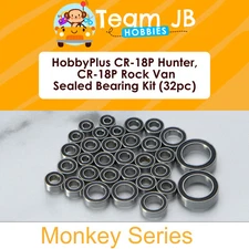 HobbyPlus CR-18P Hunter, CR-18P Rock Van - 32 Pcs Rubber Sealed Bearings Kit