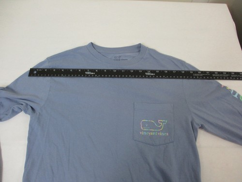 Vineyard Vines Shirt Womens Extra Small Top Blue Whale Cotton Preppy Ladies - Picture 5 of 15