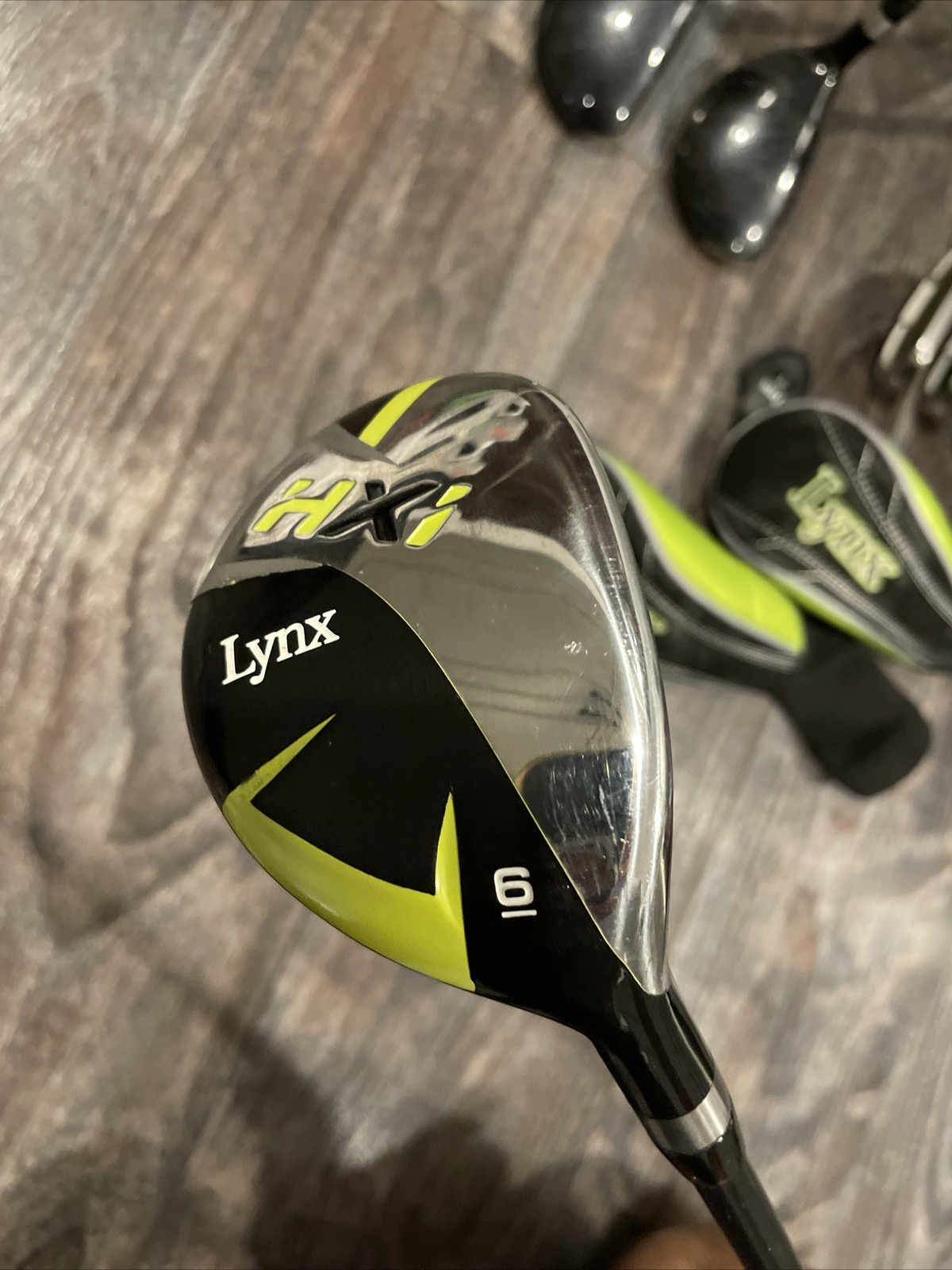 Lynx Women or Youth HXi Golf Clubs 7,8,9, Gap, PW + 3 Hybrids (4,5,6