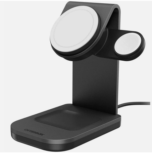 OtterBox 3-in-1 Ladestation mit MagSafe für Apple iPhone & AirPods - Schwarz
