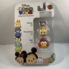 Disney Tsum Tsum Series 3 Stack’em Mickey (101), Miss Bunny (311), lago (330)