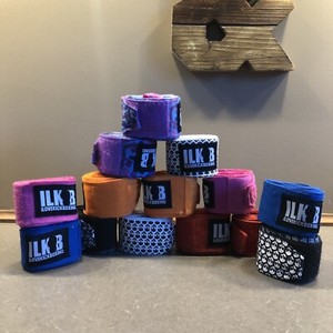 I Love Kickboxing wrist Hand Wraps For Boxing - Lot Of 14