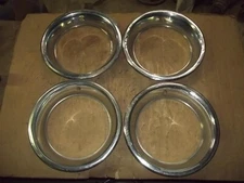 Ford Beauty Trim Ring Hub Cap Wheel Cover Hubcap 15" OEM USED SET 2 1/2"