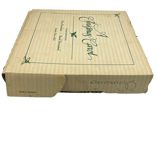 Plato de coleccionista Dept 56 Dickens A Christmas Carol #2 Marleys Ghost Appears '92 - Imagen 11 de 13