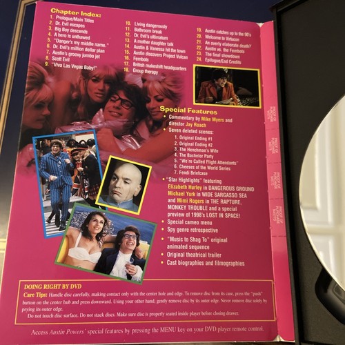 All 3 Austin Powers Comedy Movies 🍿 Mike Myers Hit Movies 3 DVD’s ! See Pics :) - Picture 5 of 17