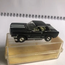 Model Motoring Black Coupe Mustang  Ho Scale 64 1/2