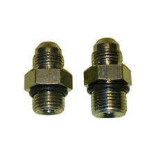 6an Power Steering Fittings 58-18 And 916-18 Oring Ford Pumpsrack