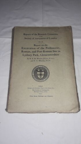 Report on Excavations Of Lydney Park Gloucestershire 1932 Society of Antiquaries