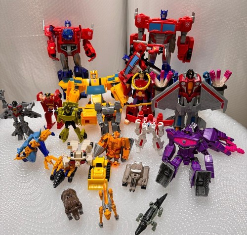 Transformers Hasbro Robot Optimus Prime Bumblebee Transformation Toy Loose - Picture 22 of 40