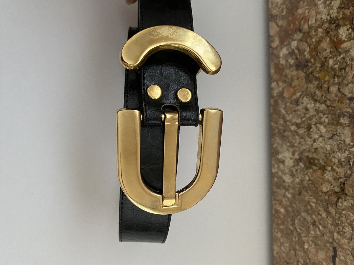 Motion East S/M Genuine Leather Belt Black | eBay display picture 1