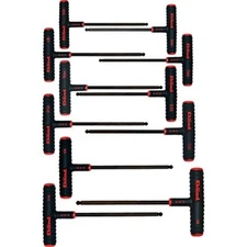 Eklind 60811 Power-T Handle Ball-Hex Key Allen Wrench- 11pc set SAE Inch