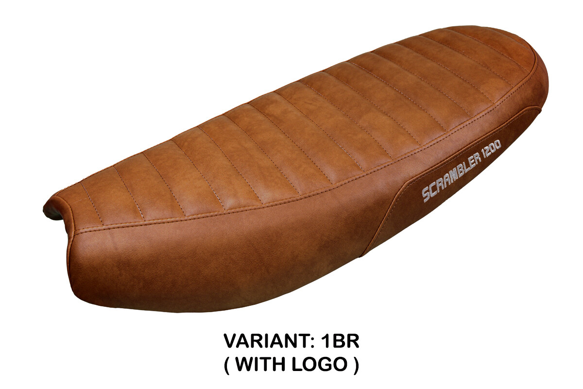 Triumph Scrambler 1200 2019-2023 2024 2025 2026 Seat Cover Tappezzeria Brown