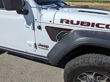 Fits 2018-2025 Jeep Jl Wrangler Jt Gladiator Fender Vent Vinyl Decals W Outlines