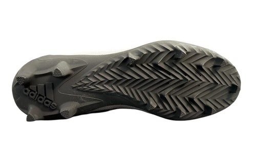 adidas Adizero Customizable Football Cleats GW0691 Mens Size 10 Gray Black - Picture 2 of 8