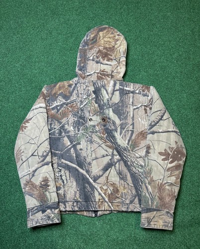 Vintage Y2K Realtree Insulated Full Zip Boys Medium Hunting Jacket - Picture 4 of 6