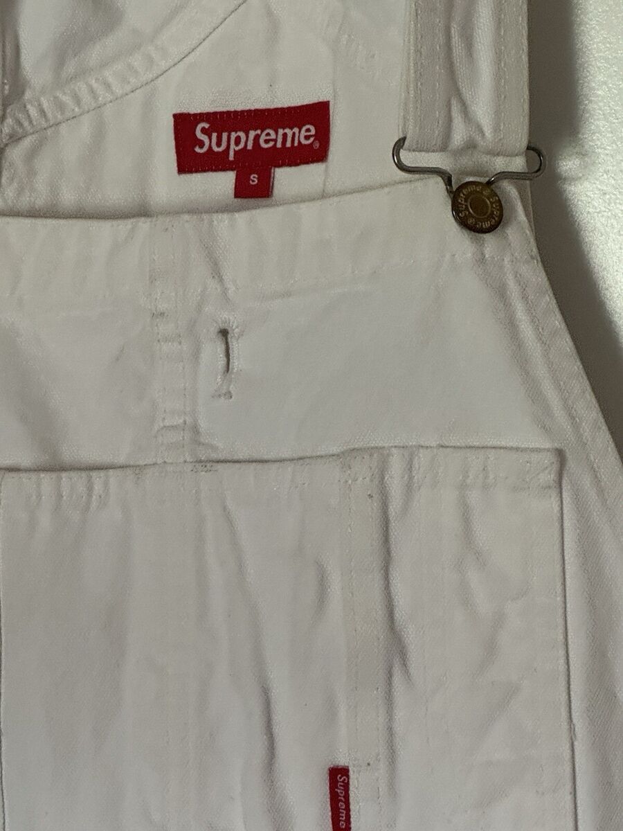 Supreme Cargo Denim Overalls Black Sz Small Mens Used Good Supreme Cargo Denim Overalls Black Sz Small Mens Used Good