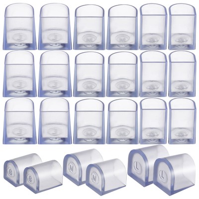  12 Pairs Heel Caps Protector Woman Replacement Tips Protectors Shoe Protection