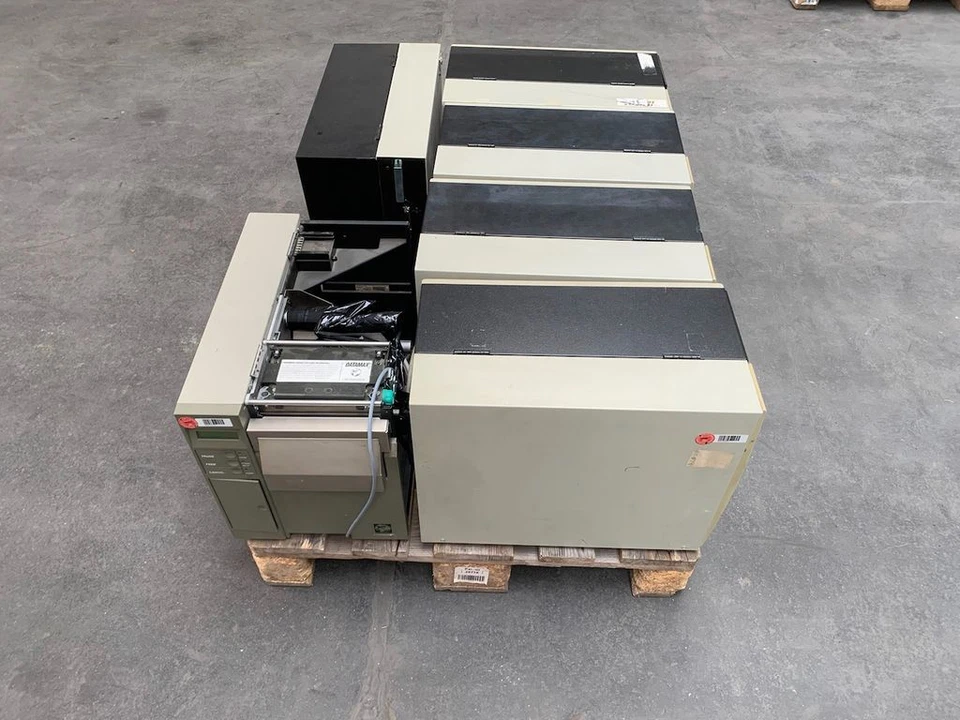 Zebra, Datamax (5x) 110Xilll (1x) DMX 600 Thermo-Transferdrucker Barcode Printer - Image 4 of 4