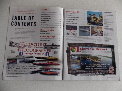 Lake of the Ozarks Shootout Official 2019 Program - Lake of the Ozarks MO - Foto 2 di 2