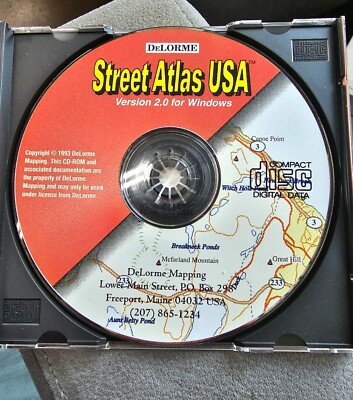 Delorme Street Atlas Usa Cd Rom | eBay